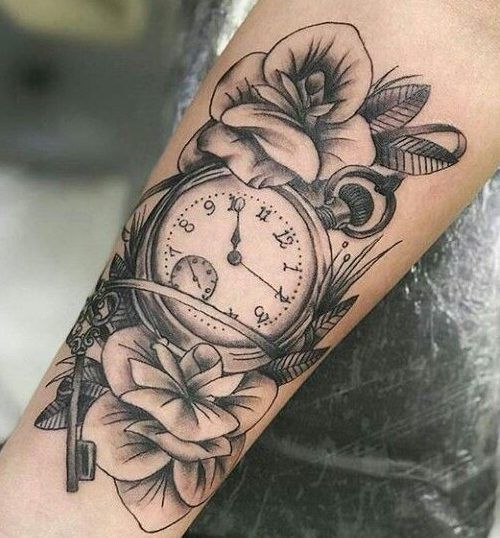 Tatuajes de relojes de arena