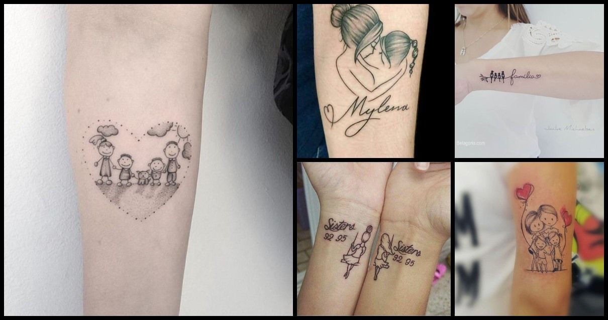 Tatuajes de union familiar