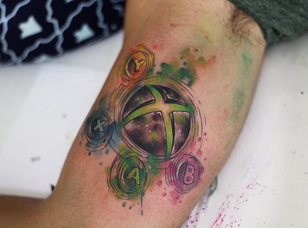 Tatuajes de xbox