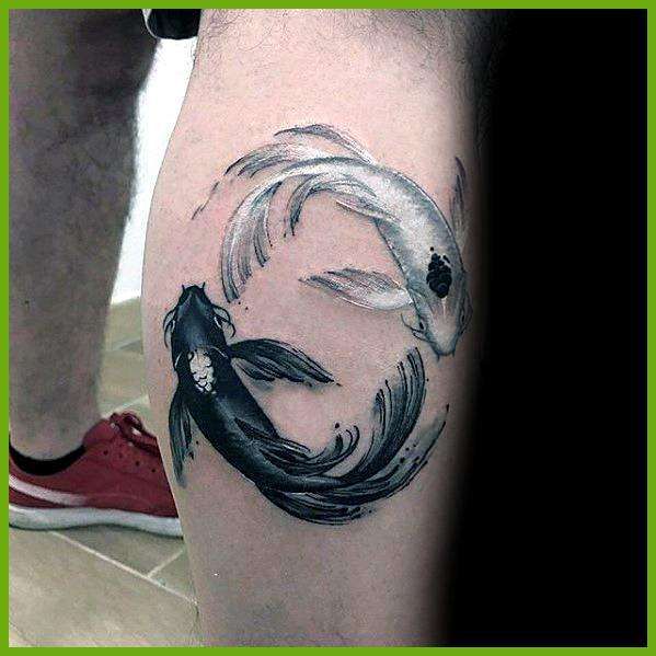 Tatuajes de yin yang para hombres